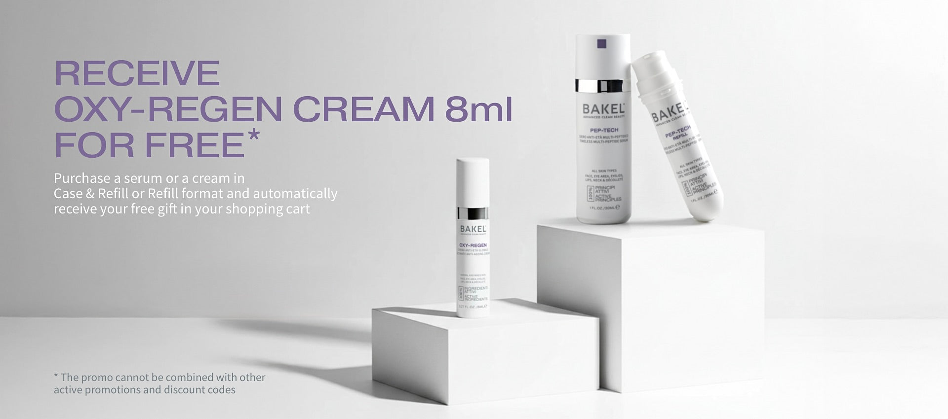 BAKEL Promo OXY-REGEN CREAM for free