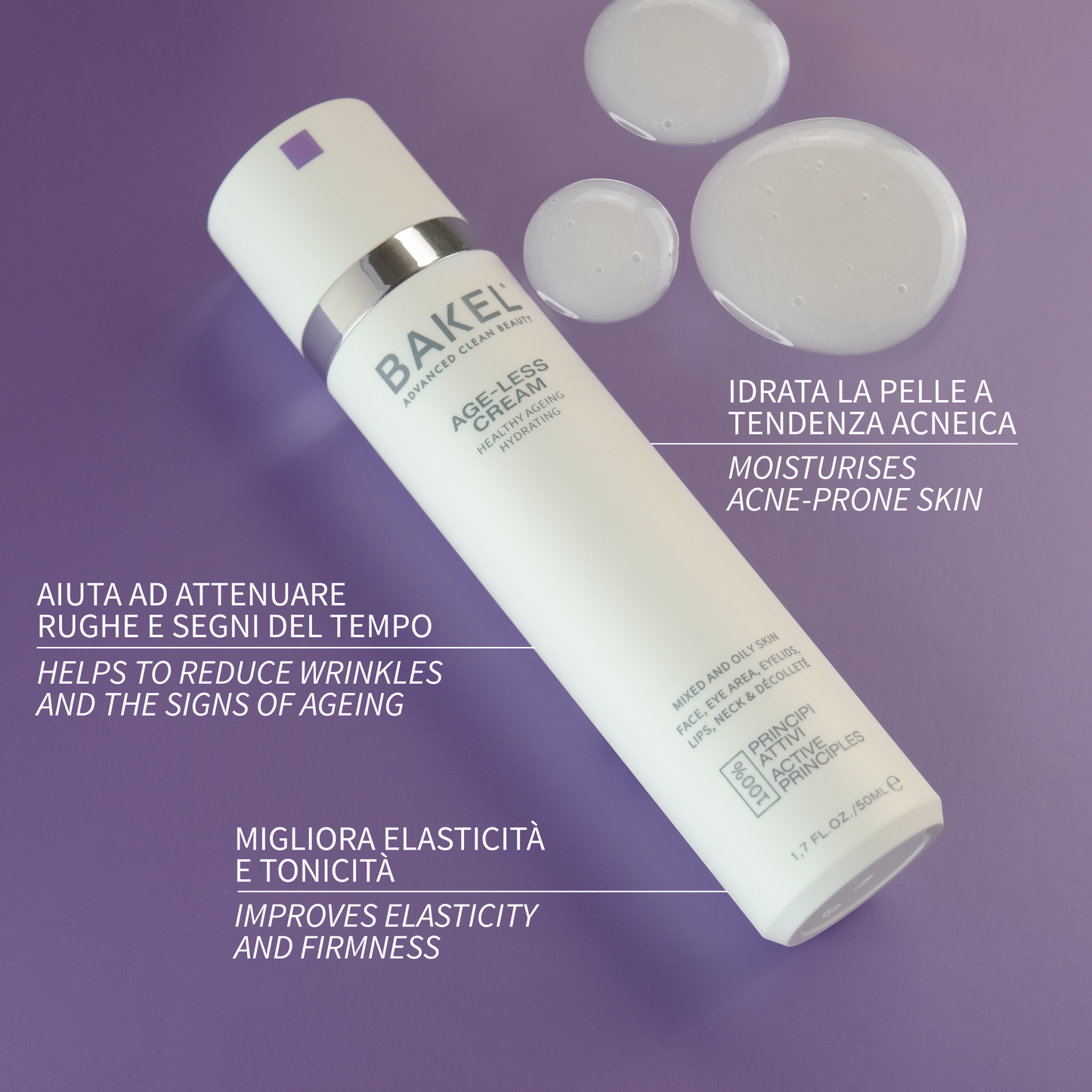 AGE-LESS CREAM - OILY & MIXED SKIN CASE & REFILL